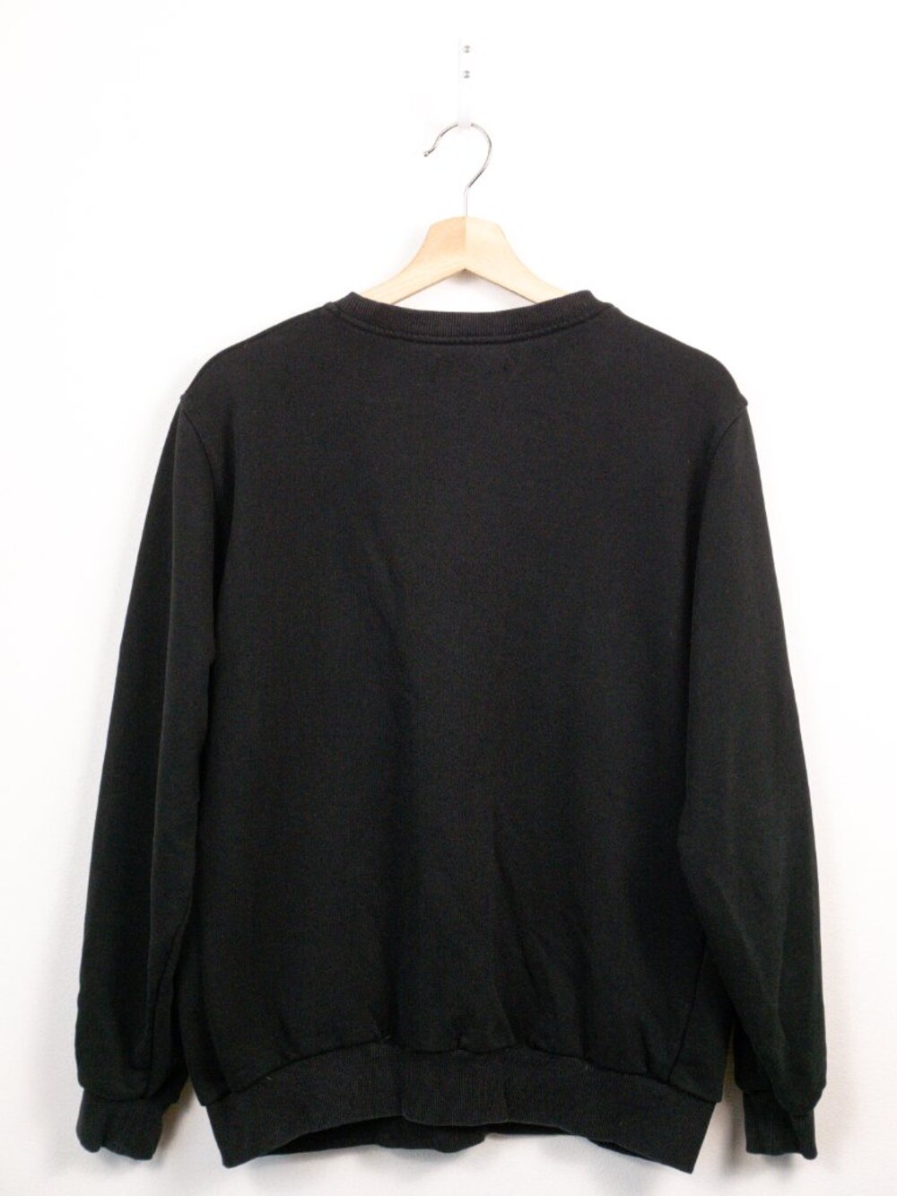 Dsquared2 Icon Outline Print Logo Crewneck Sweatshirt Black Green L - Picture 7 of 7